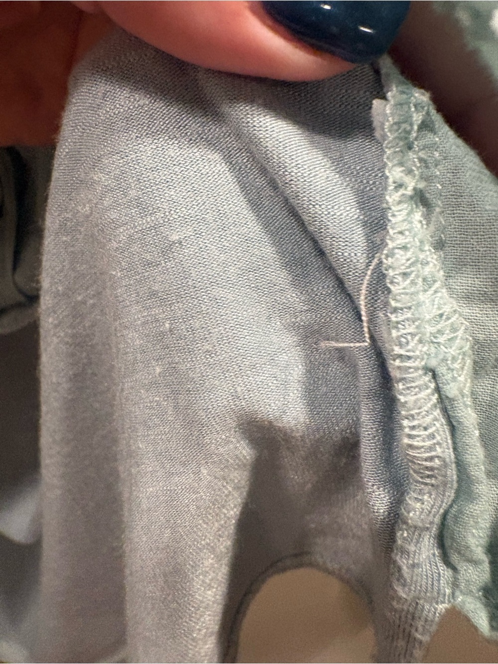 Dolan Left Coast Collection Swiss Dot Blouse - Picture 5 of 7